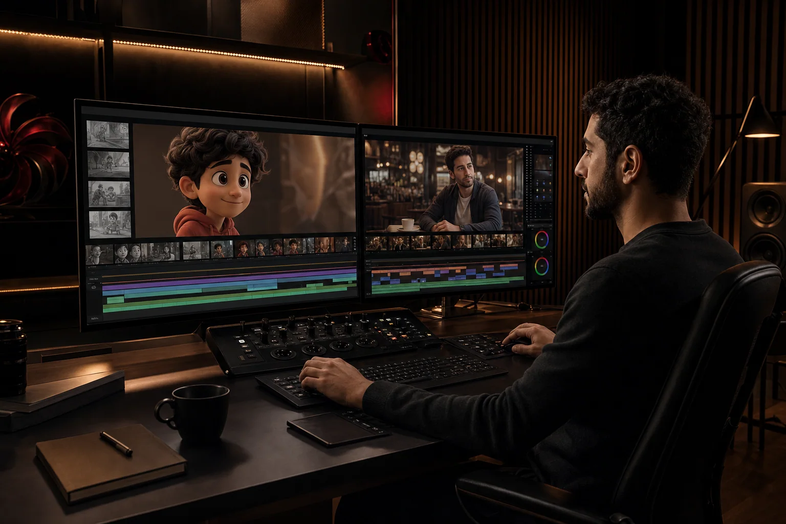 إنتاج فيديو بالذكاء الاصطناعي بنمط كرتوني أو واقعي