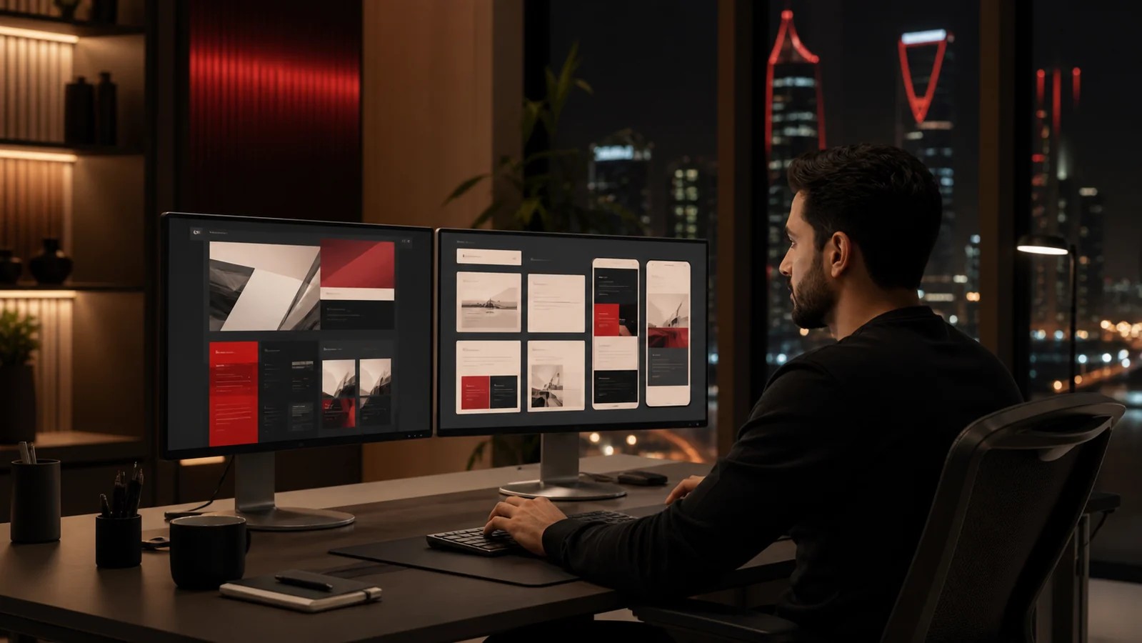 تصميم وتطوير مواقع ومنصات رقمية احترافية